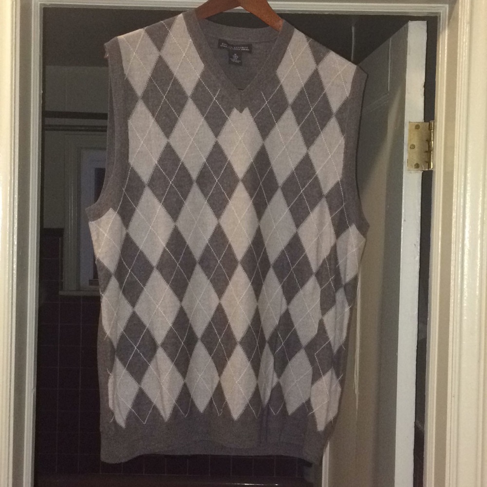 Banana Republic Argyle Sweater Vest